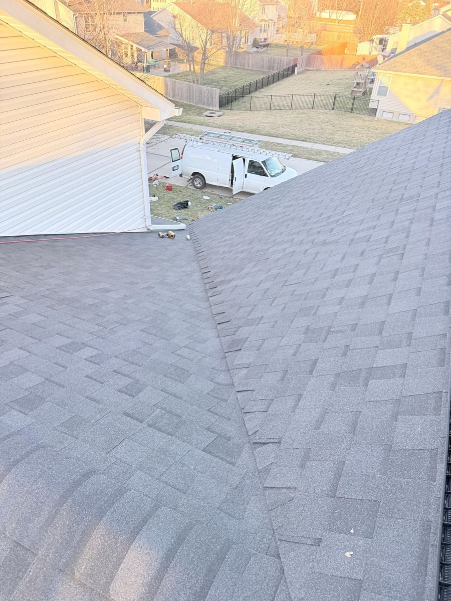 Roofing project in Ballwin, MO by AIO Pro Roofing