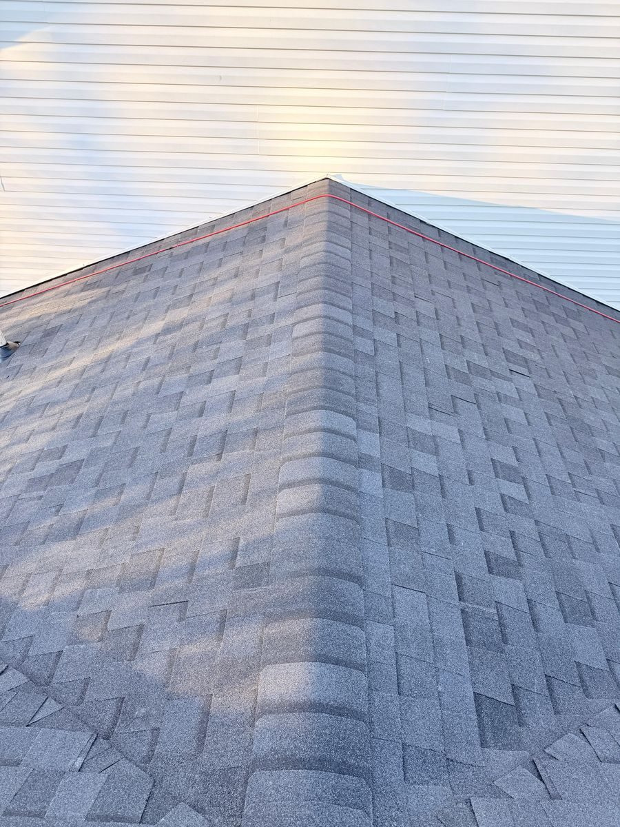 Crisp ridge versus siding