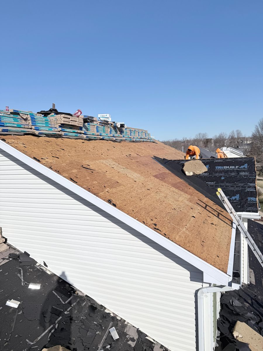 ABC Pro Guard 20 underlayment installed