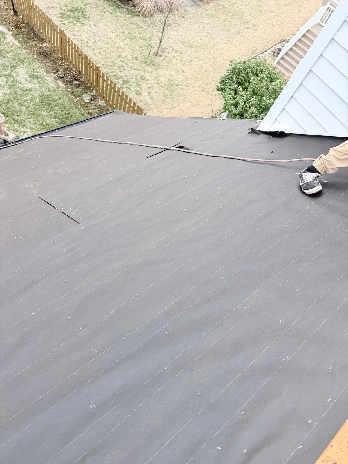 Custom wall flashing