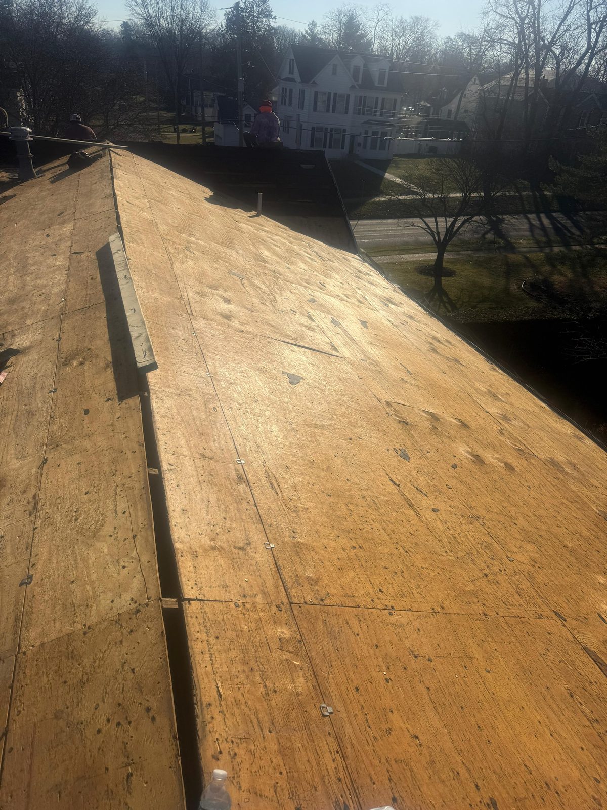 New OSB sheathing